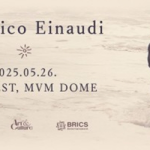 Ludovico Einaudi koncert 2025-ben Magyarországon a budapesti MVM Domeban - Jegyek itt!